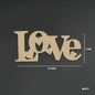 Gift To Love | Mdf Cutout | Code : MDFF1