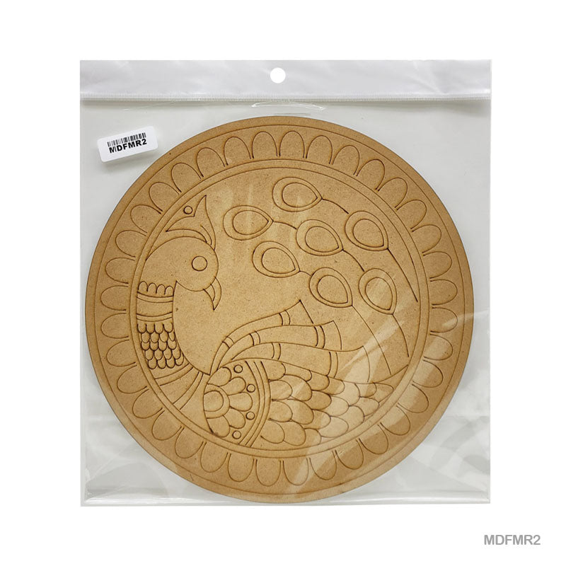 Gift To Love | Mdf Cutout Mandala Engrave | Size : 3 Mm X 10 Inch | Code : MDFMR2