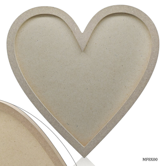 Gift To Love | Mdf Frame Heart | Size : 8 Mm X 12 Mm 12 Inch | Code : MF8X00
