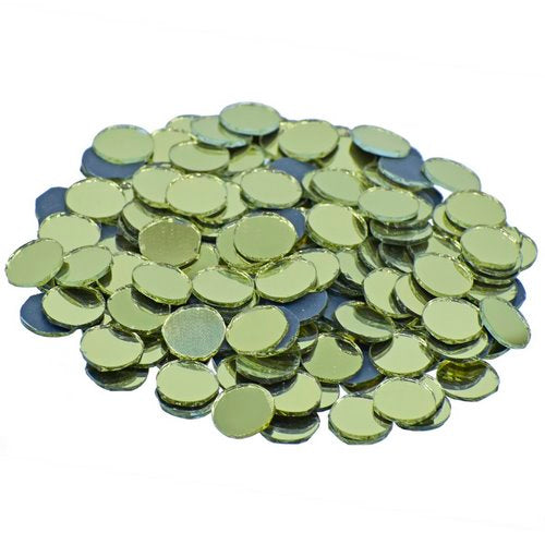 Gift To Love | Mirror For Lippan Art Gold Round Big 50G | Code : MFLA03