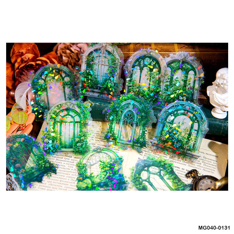 Gift To Love | Mysterious Window Deco Sticker | Pcs : 10 Pcs | Code : MG0400131