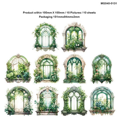 Gift To Love | Mysterious Window Deco Sticker | Pcs : 10 Pcs | Code : MG0400131