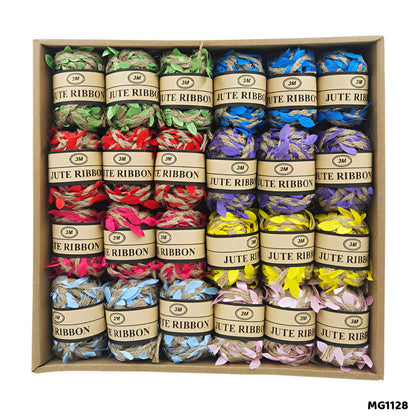 Gift To Love | Jute Thread | Color : Leaf | Size : 3 Mtr | Pcs : 24 Pcs Box | Code : MG1128