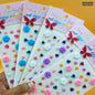 Gift To Love | Big Small Flower And Heart Sticker | Code : MG24636