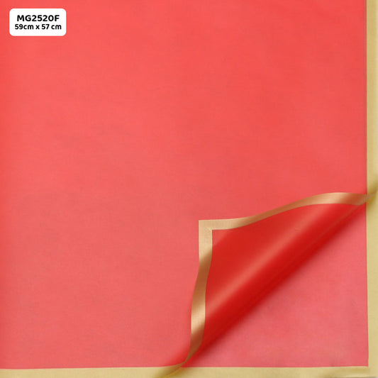 Gift To Love | Wrapping Paper Plastic | Pcs : 20 Sheets | Code : MG2520F