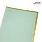 Gift To Love | Koren Wrapping Sheet | Color : Sea Green With Gold Border | Code : MG2520M