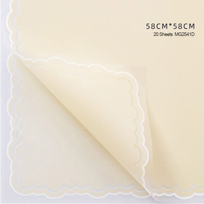 Gift To Love | Wrapping Paper Plastic | Pcs : 20 Sheet | Code : MG2541D