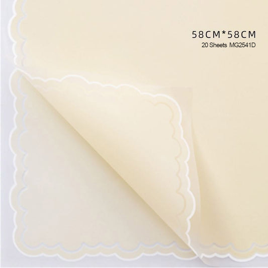 Gift To Love | Wrapping Paper Plastic | Pcs : 20 Sheet | Code : MG2541D