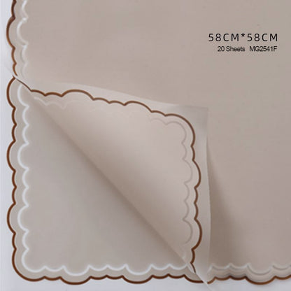 Gift To Love | Wrapping Paper Plastic | Pcs : 20 Sheet | Code : MG2541F