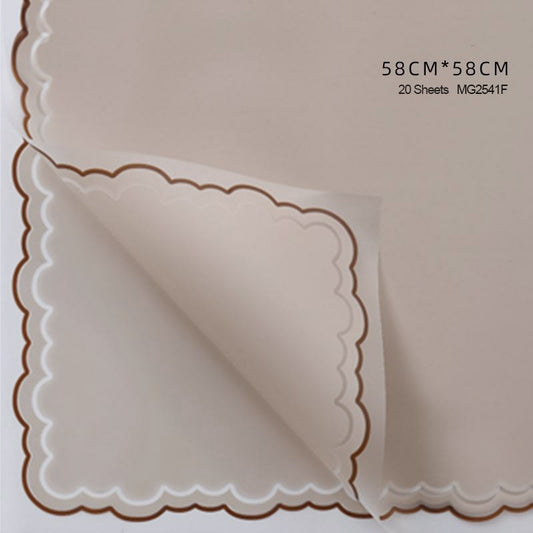 Gift To Love | Wrapping Paper Plastic | Pcs : 20 Sheet | Code : MG2541F