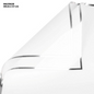 Gift To Love | Wrapping Paper Sheets | Color : White | Pcs : Pack Of 20 Sheets | Code : MG2562B