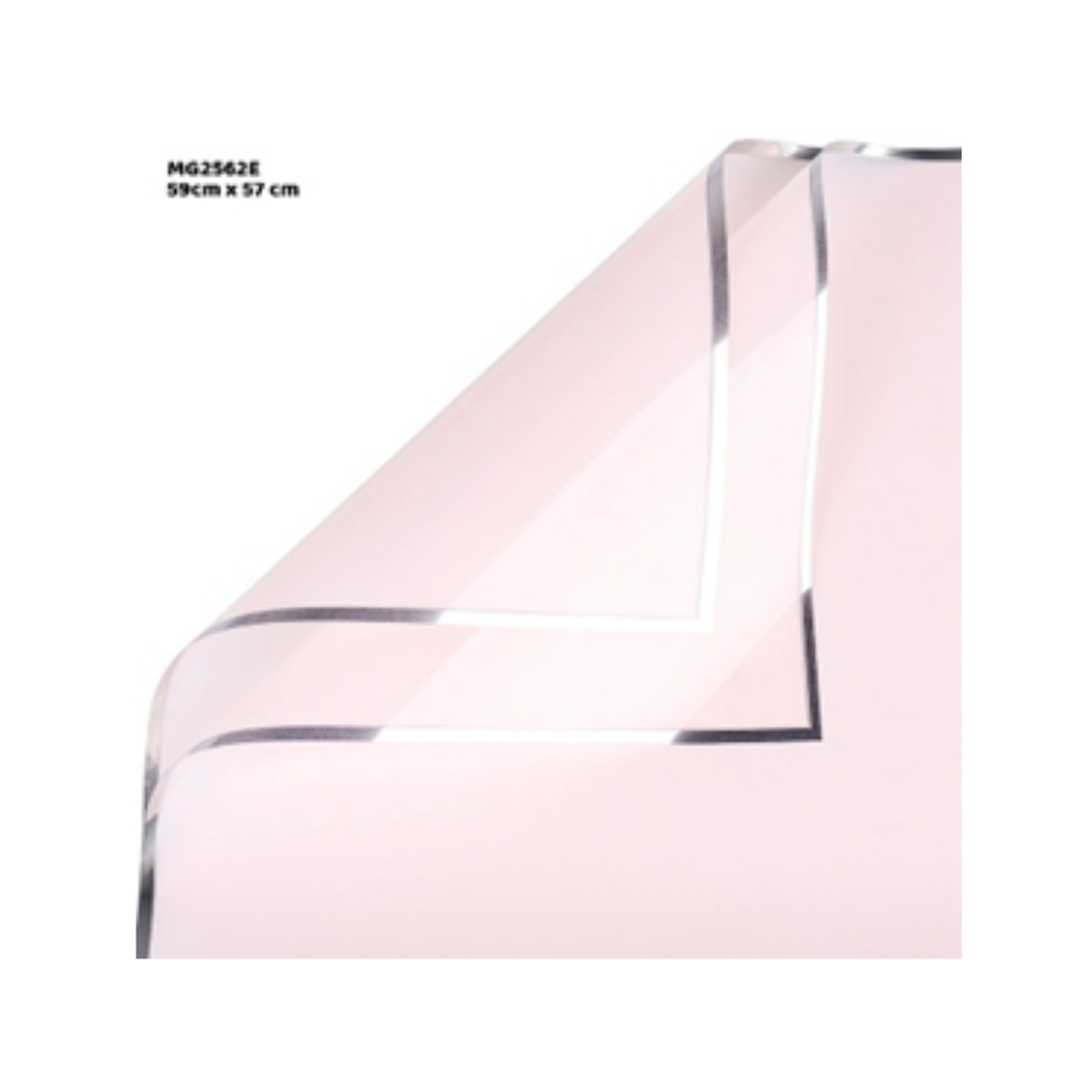 Gift To Love | Wrapping Paper Sheets | Color : Baby Pink | Pcs : Pack Of 20 Sheets | Code : MG2562E