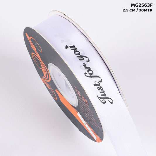 Gift To Love | Korea Ribbon Just For You 2.5CMx30MTR | Code : MG2563F