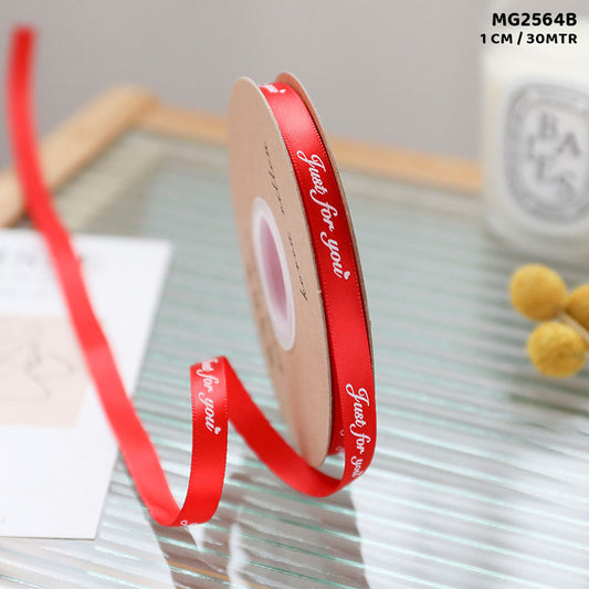 Gift To Love | Korea Ribbon Just For You 1CMx30MTR | Code : MG2564B