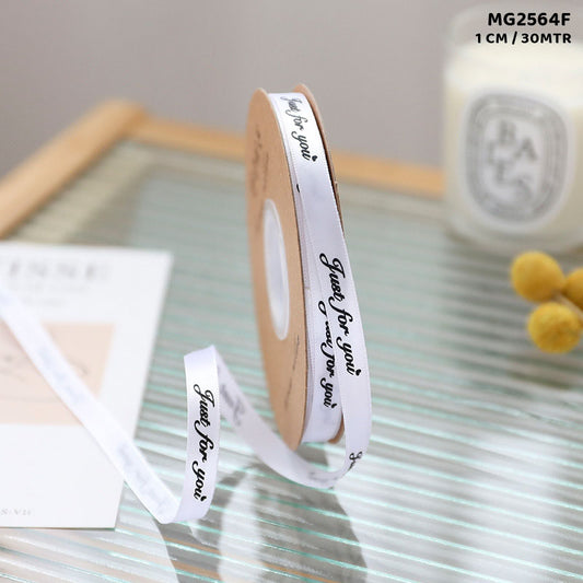 Gift To Love | Korea Ribbon Just For You 1CMx30MTR | Code : MG2564F