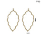 Gift To Love | Bezels Leaf Shape | Color : Copper | Pcs : 5 Pc | Code : MG256F4