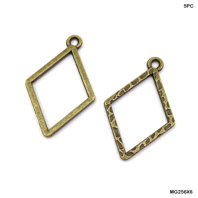 Gift To Love | Bezels | Color : Copper | Pcs : 5 Pcs | Code : MG256X6
