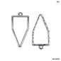 Gift To Love | Bezels | Color : Silver | Pcs : 5 Pcs | Code : MG256Z5