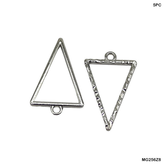 Gift To Love | Bezels | Color : Silver | Pcs : 5 Pcs | Code : MG256Z8
