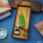 Gift To Love | Feather Ink Pen Box Set | Color : Silver | Code : MG265B8