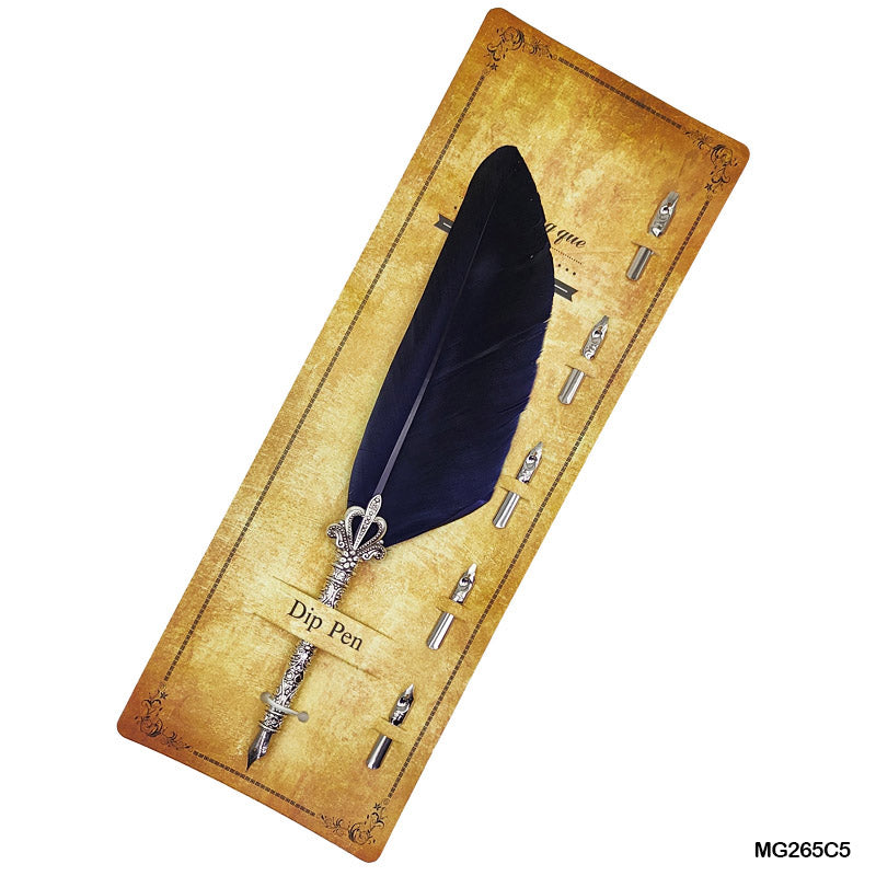 Gift To Love | Feather Ink Pen | Color : Gold | Code : MG265C5