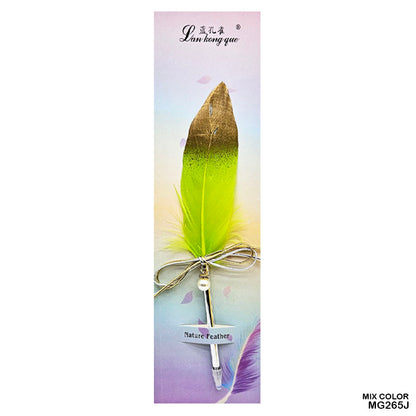 Gift To Love | Nature Feather Ink Pen | Code : MG265J