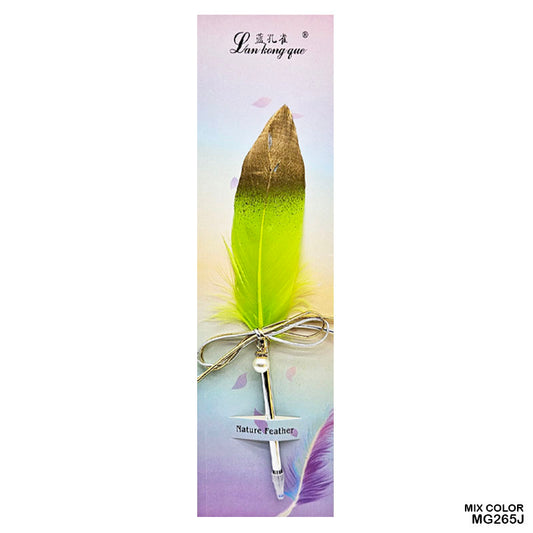 Gift To Love | Nature Feather Ink Pen | Code : MG265J