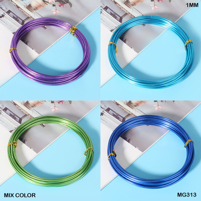 Gift To Love | Metal Wire | Color : Coloured | Size : 5 Mtr 1 Mm | Code : MG313