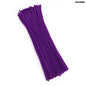 Gift To Love | Craft Pipe Cleaner | Color : Violet | Size : 7 Mm X 30 Cm | Pcs : 100 Pcs | Code : MG3886