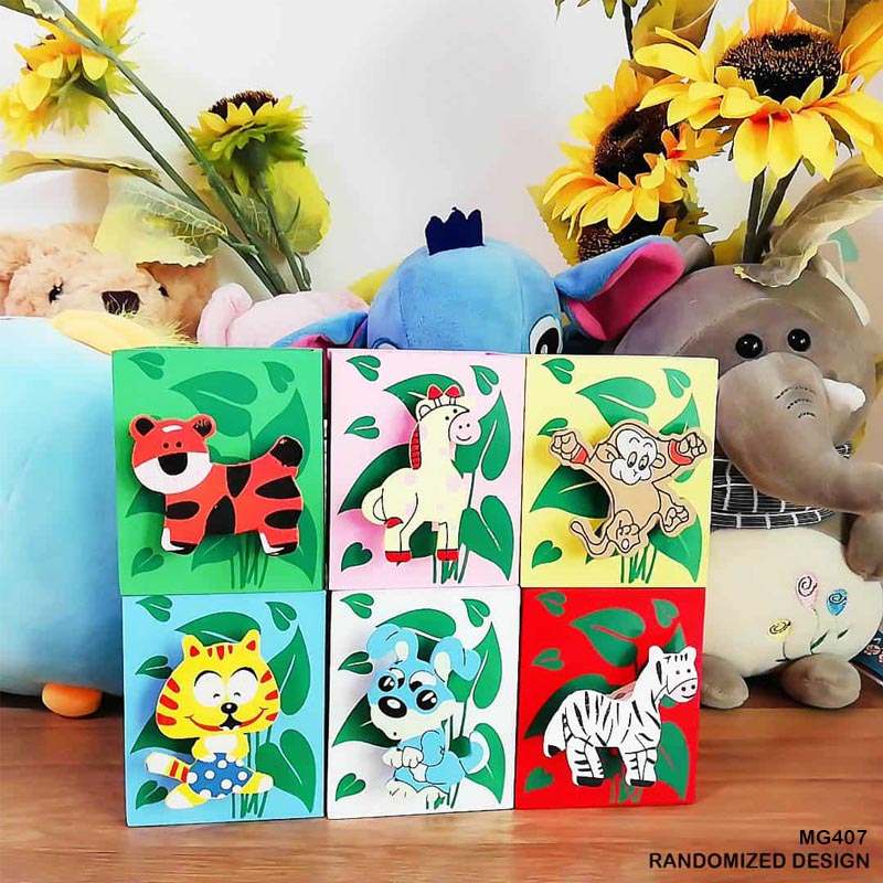 Gift To Love | Wooden Animal Pen Holder | Code : MG407