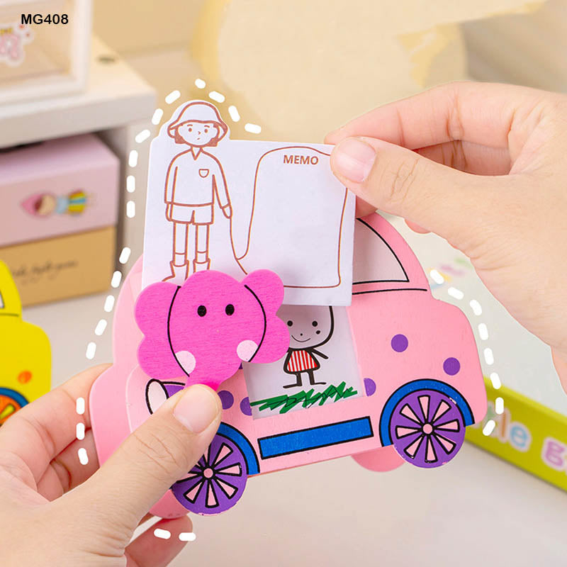 WOODEN CAR PEN STAND (MG408) - GIFT TO LOVE