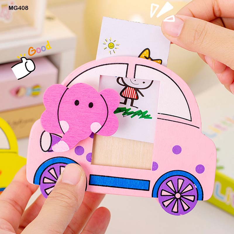 WOODEN CAR PEN STAND (MG408) - GIFT TO LOVE