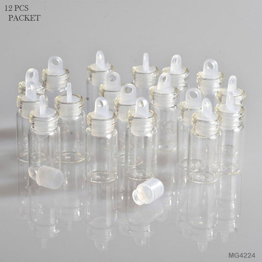 Gift To Love | Message Bottle Mini | Size : 11 Mm X 22 Mm | Pcs : 12 Pc | Code : MG42024