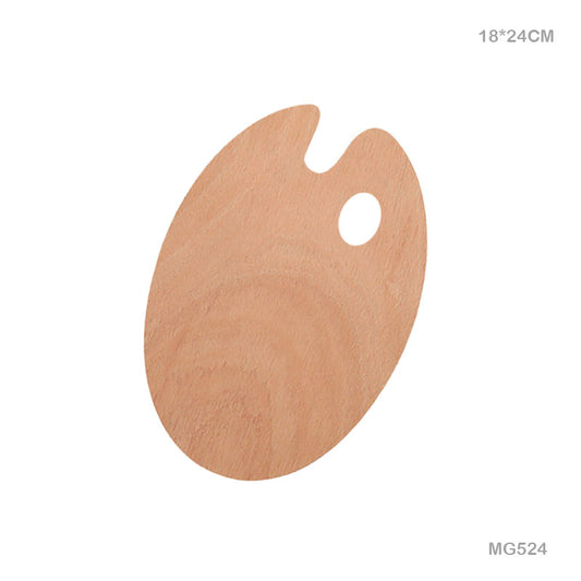 Gift To Love | Artist Color Palette Wooden | Size : 18 Cm X 24 Cm | Code : MG524