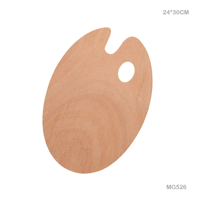 Gift To Love | Artist Color Palette Wooden | Size : 24 X 30 Cm | Code : MG526