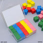 Gift To Love | Craft Wood Block | Size : 2 X 2 Cm | Pcs : 20 Pc | Code : MG6402