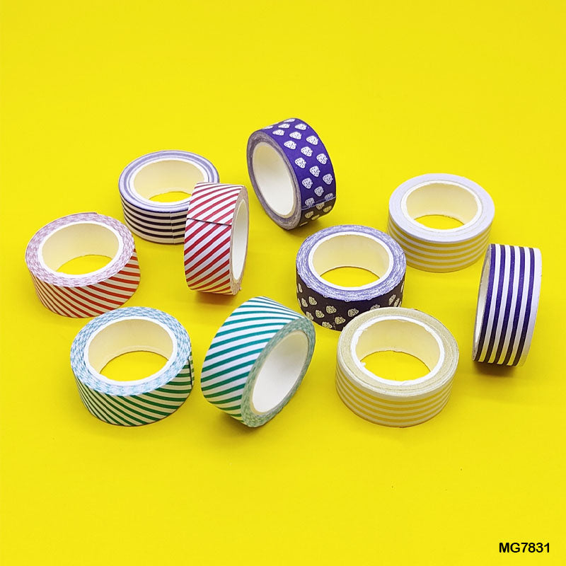 Gift To Love | Printed Tape | Size : 3 M X 1.5 | Pcs : 10 Pc Pack | Code : MG7831