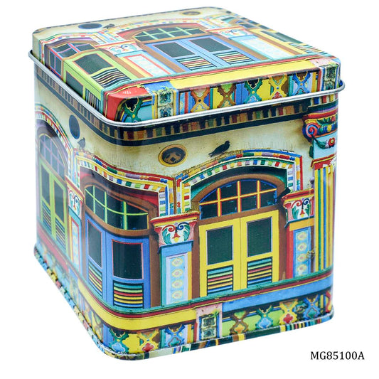 Gift To Love | Metal Gift Box Print Square | Size : 85 X 85 X 100 Mmh | Code : MG85100A