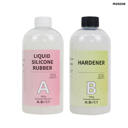 Gift To Love | Resin Silicone Mold Making Kit | Size : 1000 Gm | Code : MG9206