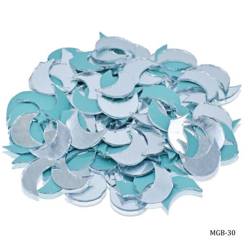 Gift To Love | Mirror For Lippan Art Moon Shape Big 50G 30 No | Code : MGB-30
