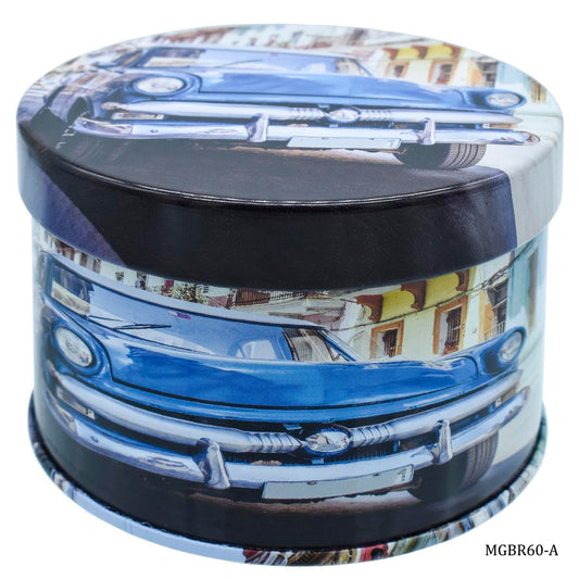 Gift To Love | Metal Gift Box Print Round | Size : 92 X 60 Mm H | Code : MGBR60-A