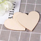 Gift To Love | Mdf Heart | Size : 5 Inch | Pcs : 10 Pcs | Code : MH5