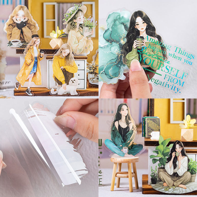 Gift To Love | Daily Life Of Girl Character | Pcs : 30 Pcs | Code : MHDSNSH003