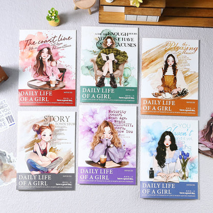 Gift To Love | Daily Life Of Girl Character | Pcs : 30 Pcs | Code : MHDSNSH003