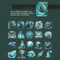 Gift To Love | Sacred Magic Book Series Sticker | Pcs : 40 Pc | Code : MHDSSMF002