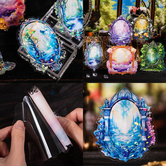 Gift To Love | Magic Mirror Deco Sticker | Pcs : 5 Pcs | Code : MHZJ003
