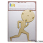 Gift To Love | Mdf Laser Cutting Man Sport Clock | Code : MLCM00