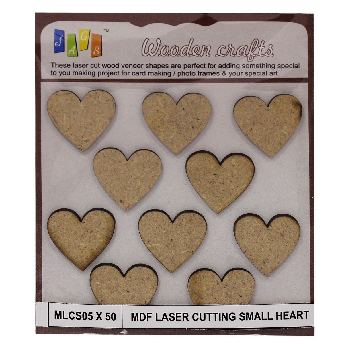 Gift To Love | Mdf Laser Cutting Heart Mix Small | Code : MLCS05