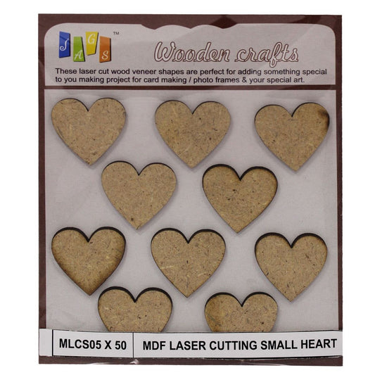 Gift To Love | Mdf Laser Cutting Heart Mix Small | Code : MLCS05