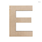 Gift To Love | Letter E Mdf Cutout | Size : 6 Inch | Code : MLE